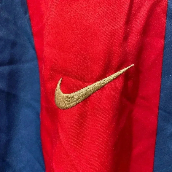 FC BARCELONA 2002-03 HOME SHIRT  PLAYER ISSUE NIKE JERSEY SOCCER ETO’O. RARE - Picture 4 of 10